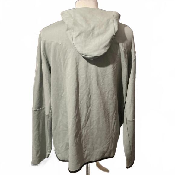 Nike Men's Sportswear Tech Fleece Full-Zip Hoodie Jacket Size XXL Green - Picture 2 of 4